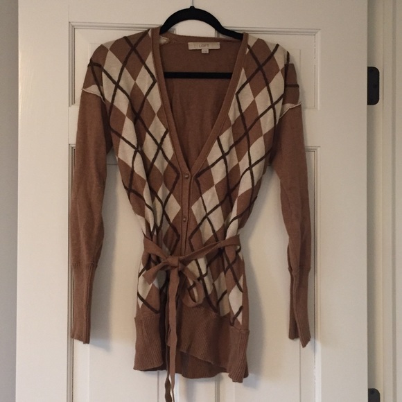 LOFT Sweaters - Plaid Sweater